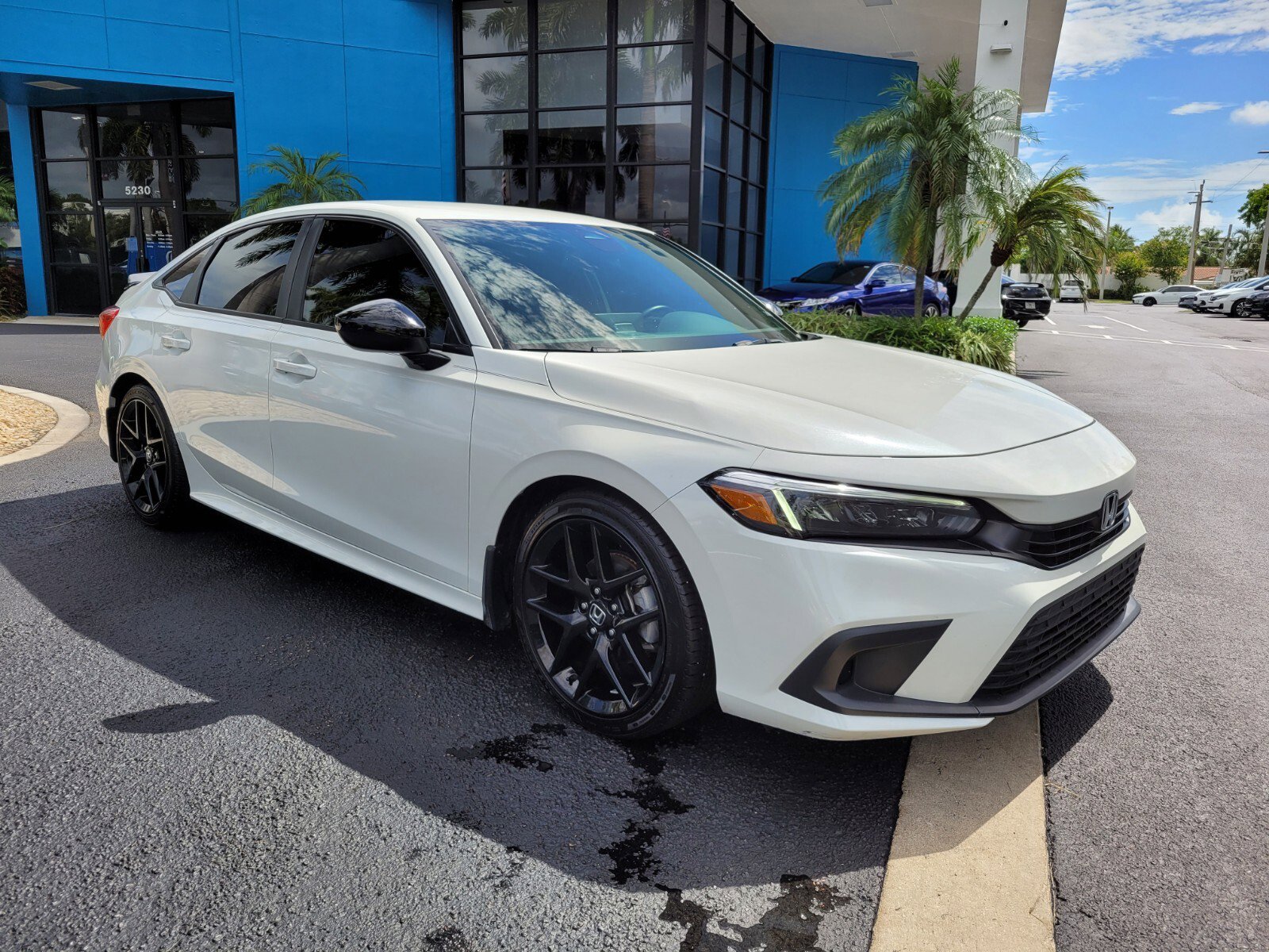 Certified 2023 Honda Civic Sport with VIN 2HGFE2F52PH551662 for sale in Pompano Beach, FL