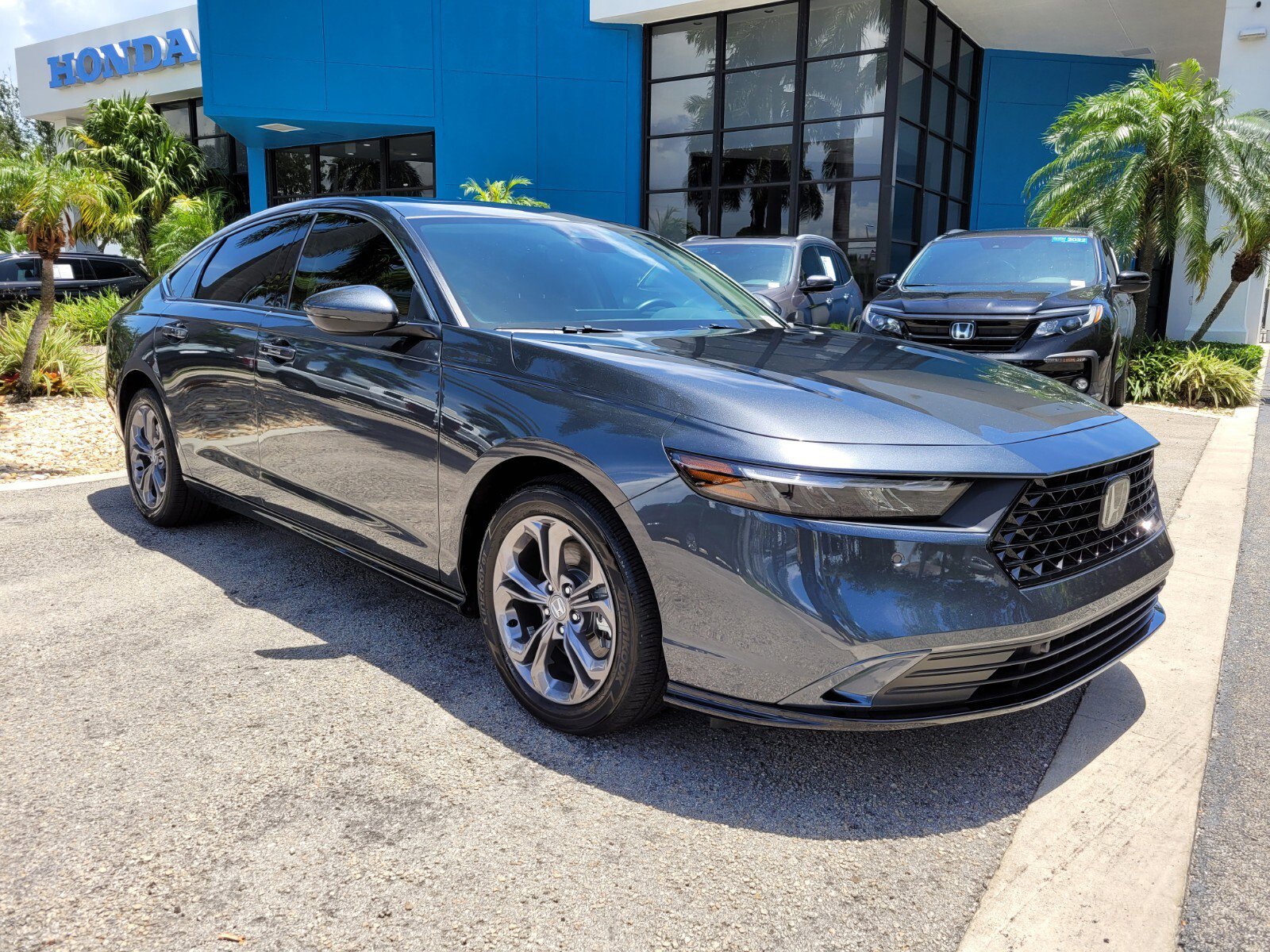 Used 2023 Honda Accord Hybrid EX-L with VIN 1HGCY2F68PA064631 for sale in Concord, NC