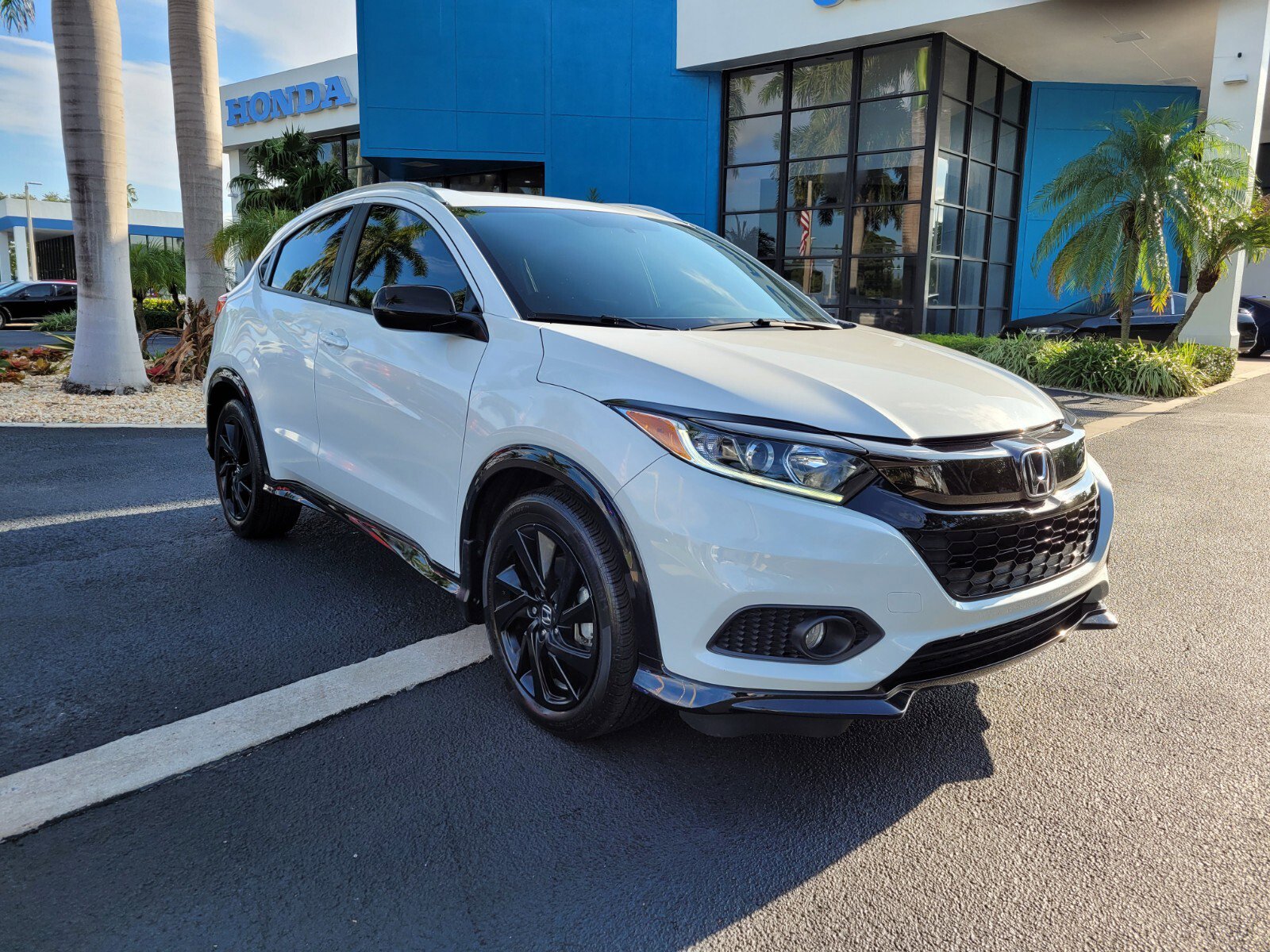 Certified 2022 Honda HR-V Sport with VIN 3CZRU5H19NM714617 for sale in Pompano Beach, FL