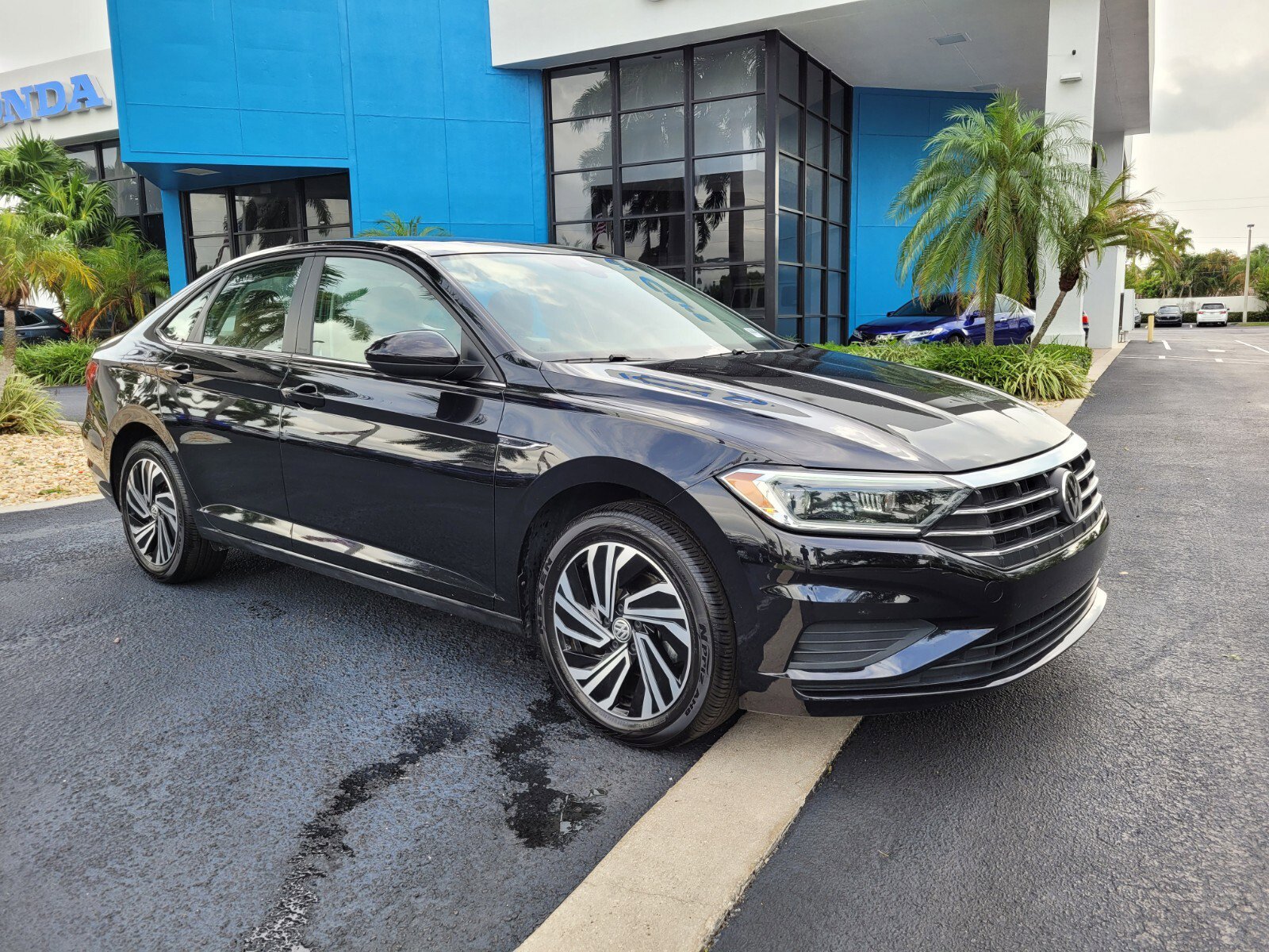 Used 2021 Volkswagen Jetta SEL with VIN 3VWE57BUXMM013371 for sale in Pompano Beach, FL