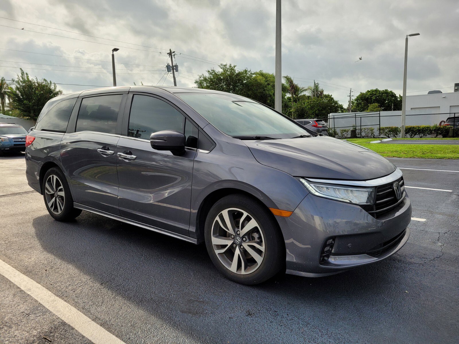 Certified 2022 Honda Odyssey Touring with VIN 5FNRL6H88NB048236 for sale in Pompano Beach, FL