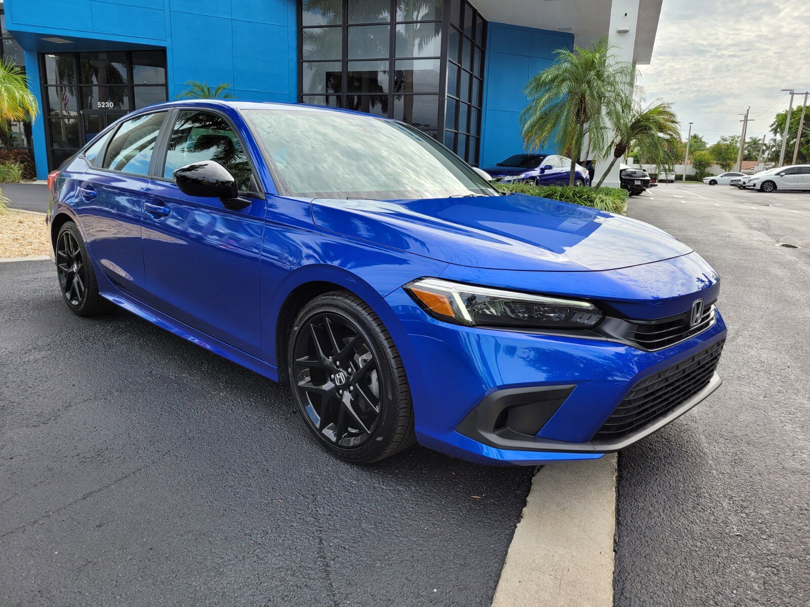 Certified 2024 Honda Civic Sport with VIN 2HGFE2F53RH552113 for sale in Pompano Beach, FL