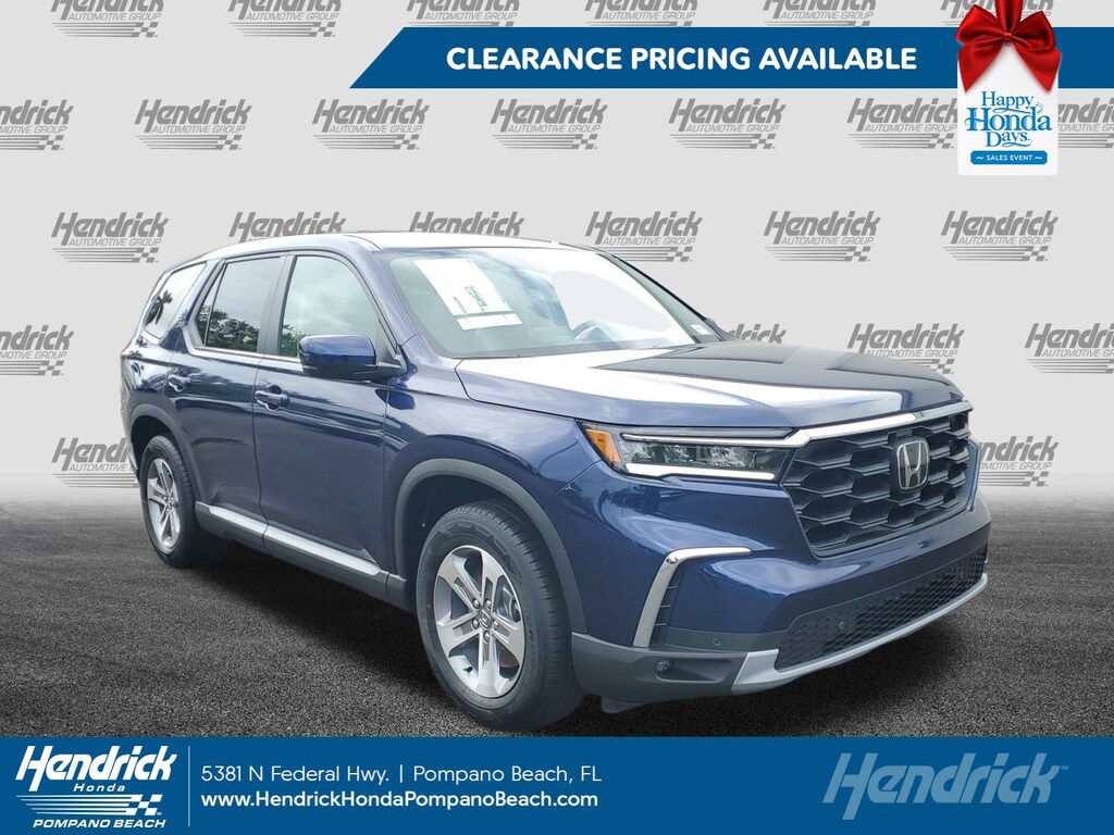 New 2025 Honda Pilot EX-L SUV