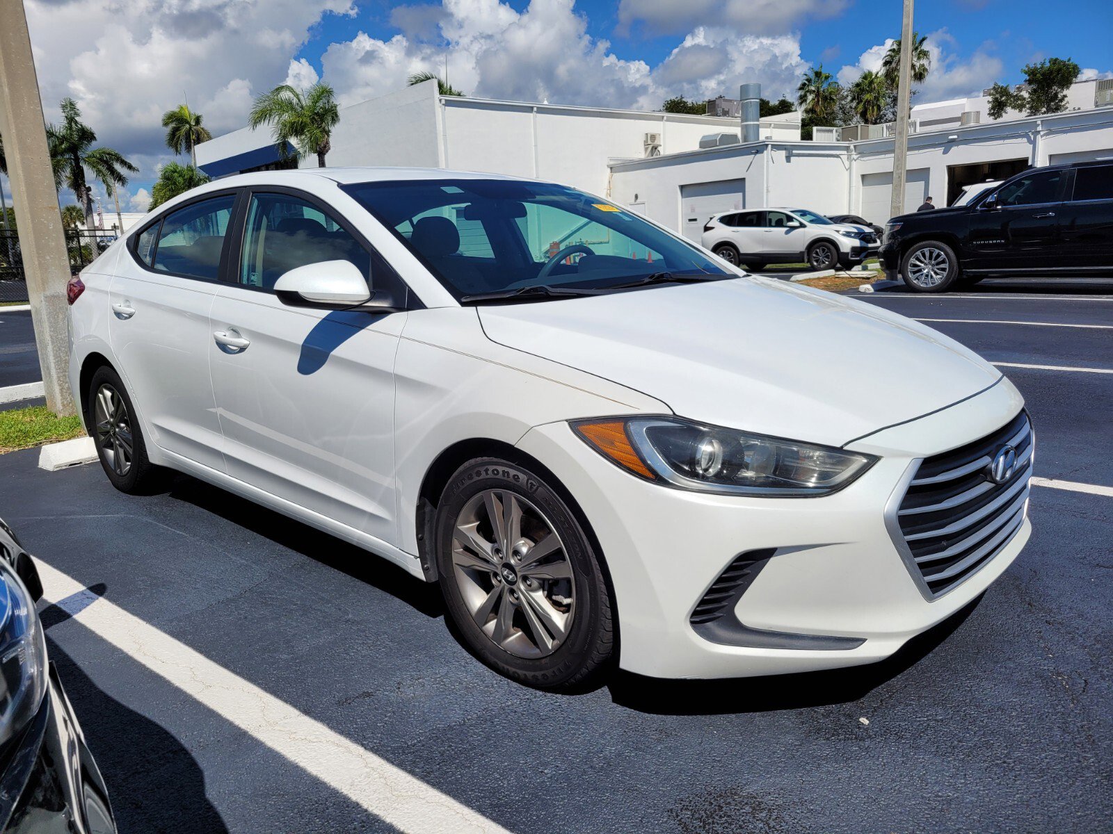 Used 2017 Hyundai Elantra SE with VIN 5NPD84LF2HH174717 for sale in Pompano Beach, FL