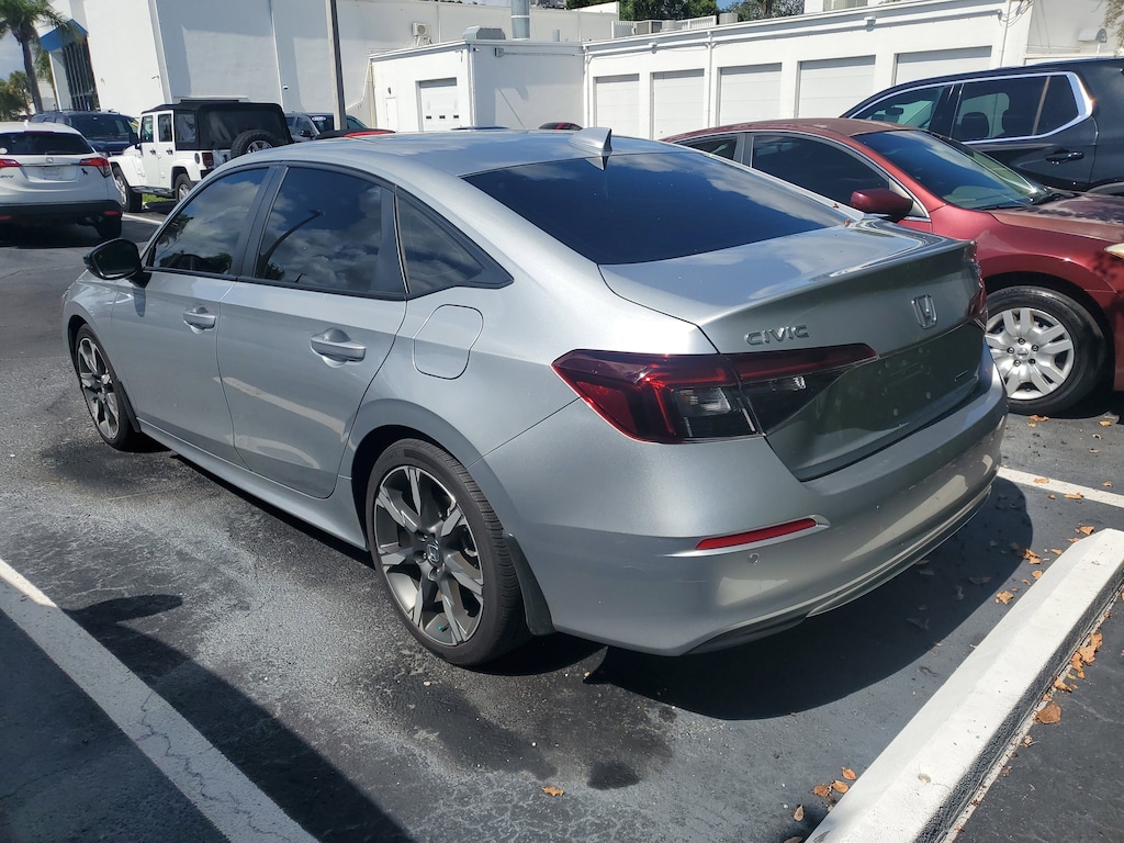Certified 2025 Honda Civic Hybrid Sport Touring Sedan
