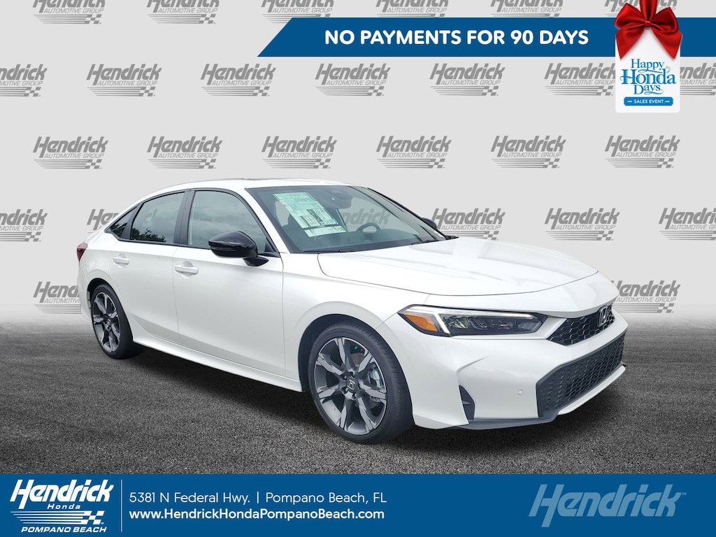 New 2026 Honda Civic Hybrid Sport Touring CVT Sedan