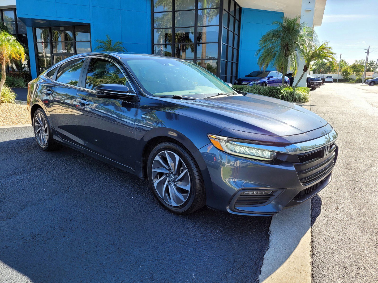 Used 2019 Honda Insight Touring with VIN 19XZE4F91KE022282 for sale in Pompano Beach, FL