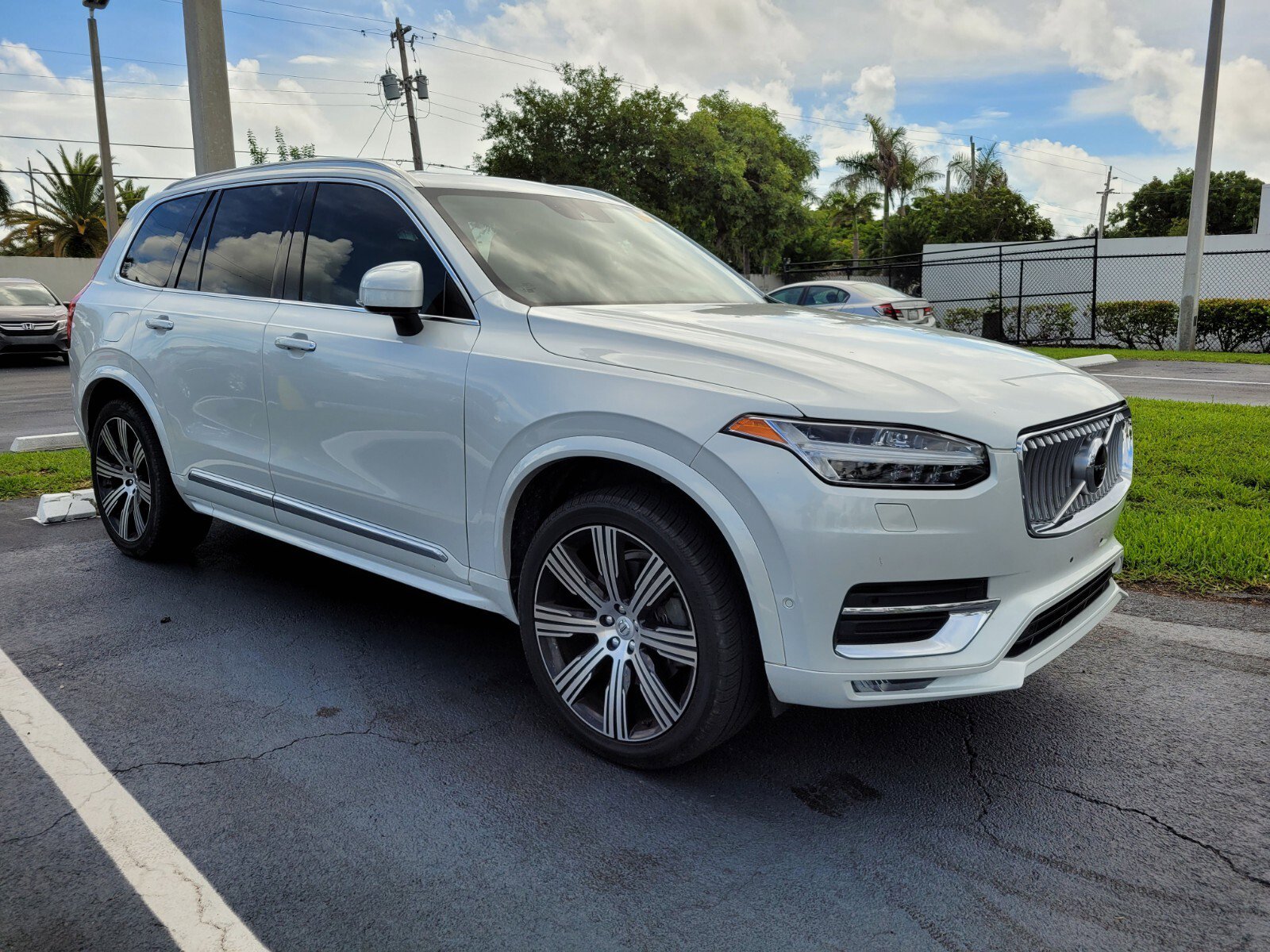 Used 2021 Volvo XC90 Inscription with VIN YV4A22PL5M1708879 for sale in Pompano Beach, FL