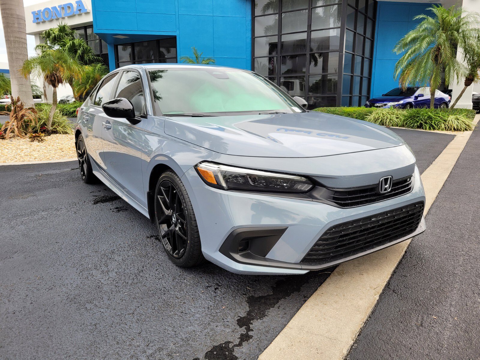 Certified 2022 Honda Civic Sport with VIN 2HGFE2F50NH517281 for sale in Pompano Beach, FL