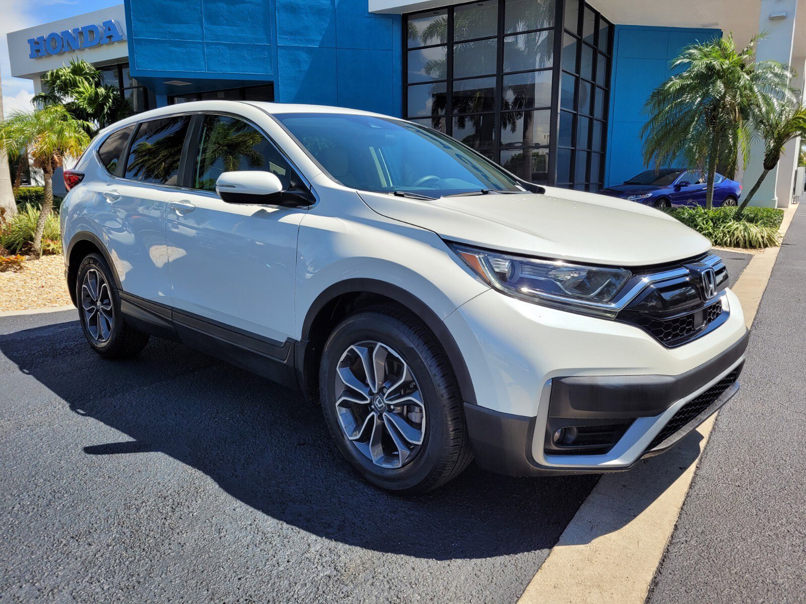 Certified 2020 Honda CR-V EX with VIN 5J6RW1H51LL006947 for sale in Pompano Beach, FL