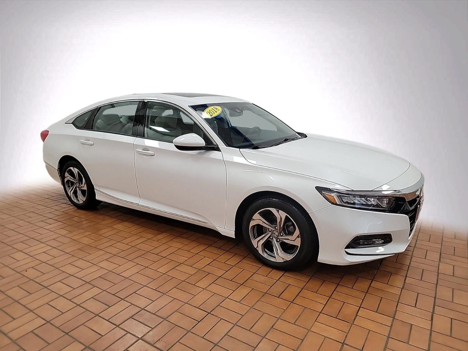 Used 2018 Honda Accord EX with VIN 1HGCV1F4XJA064218 for sale in Woodbridge, VA