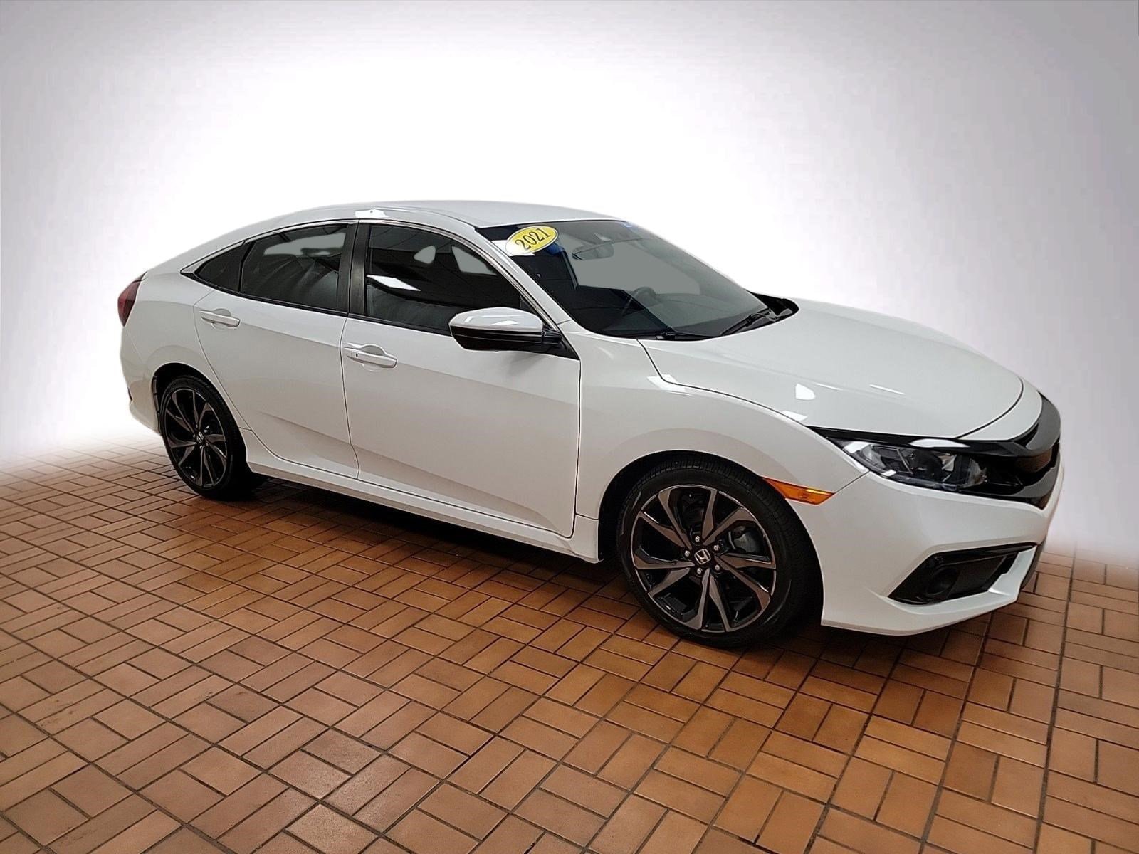 Certified 2021 Honda Civic Sport with VIN 2HGFC2F84MH551710 for sale in Woodbridge, VA