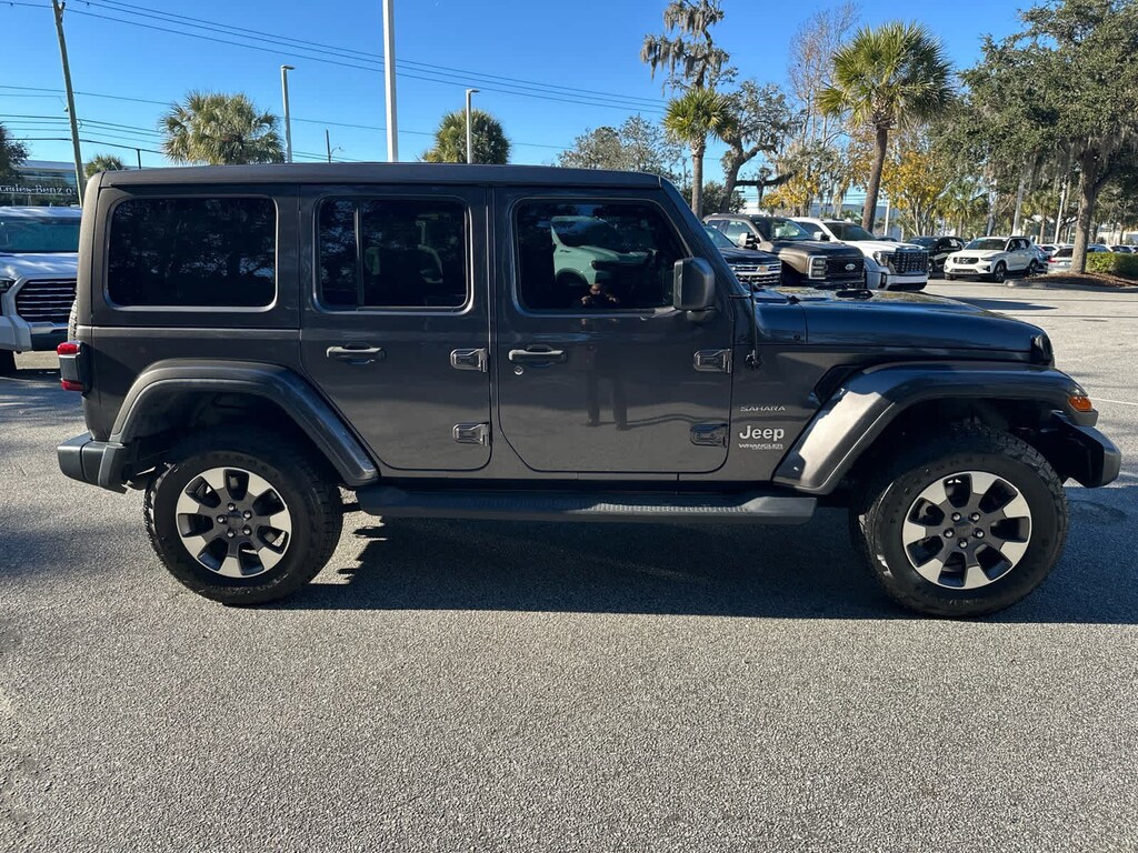 Used 2021 Jeep Wrangler Unlimited Sahara 4x4 Convertible