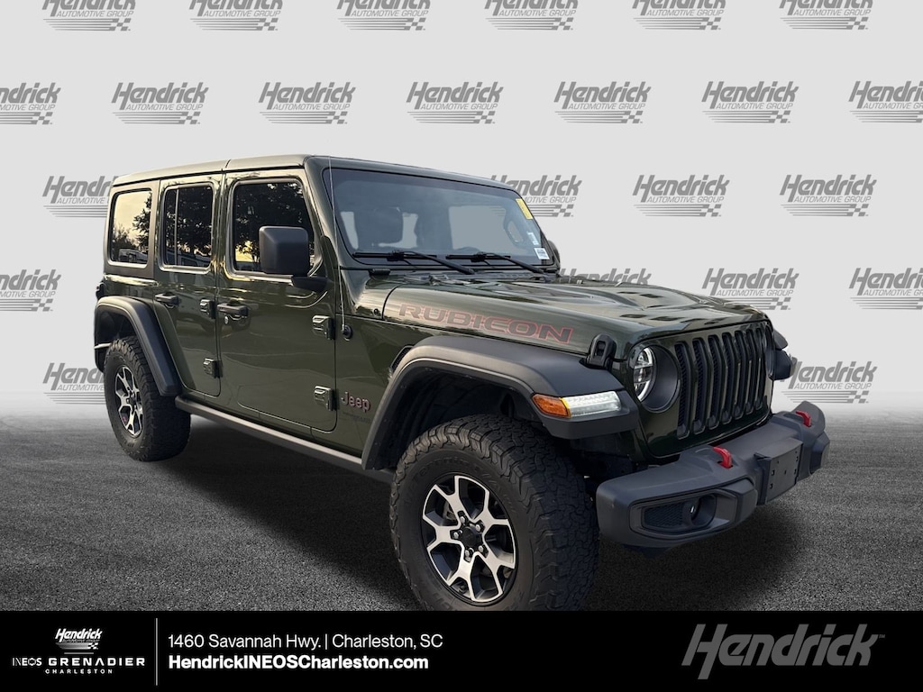Used 2021 Jeep Wrangler Unlimited Rubicon 4x4 Convertible