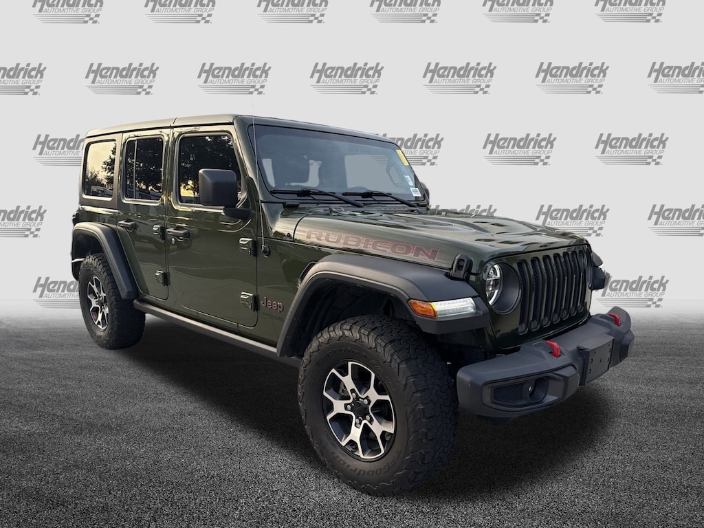 Used 2021 Jeep Wrangler Unlimited Rubicon 4x4 Convertible
