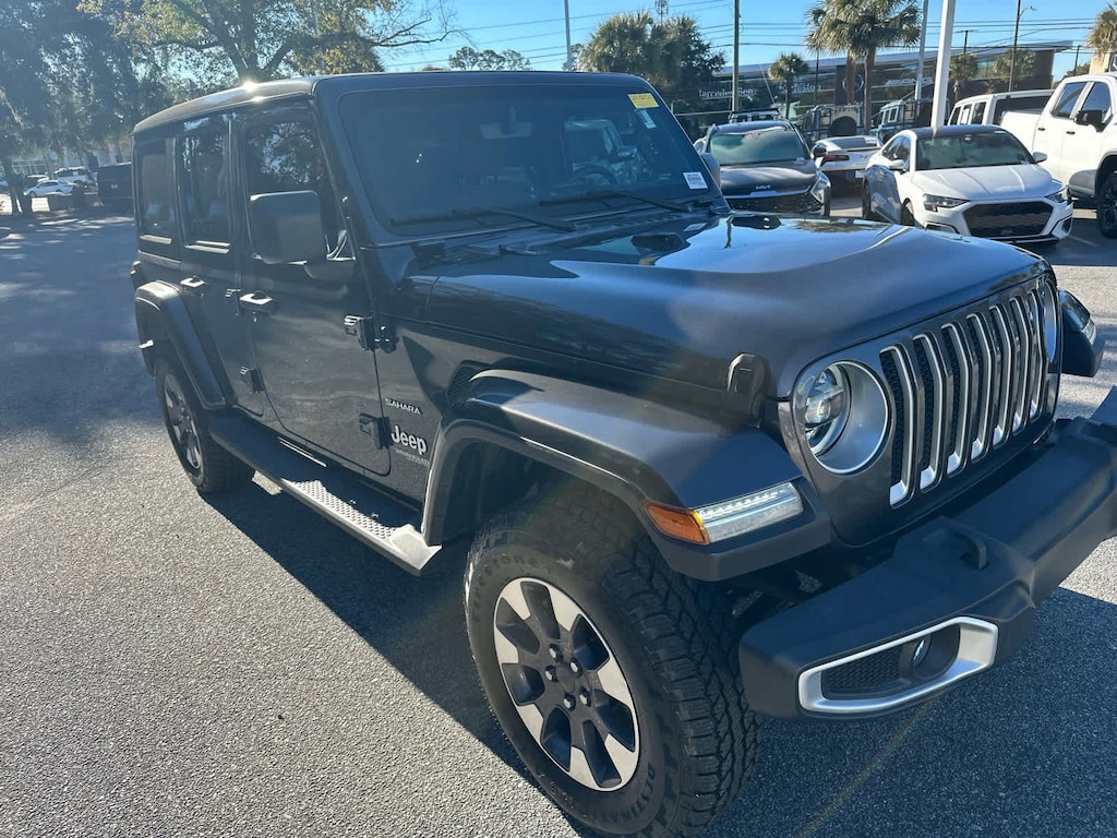 Used 2021 Jeep Wrangler Unlimited Sahara 4x4 Convertible