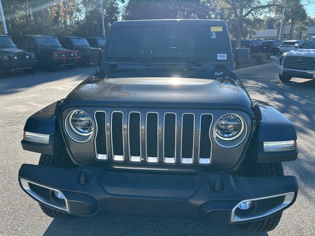 Used 2021 Jeep Wrangler Unlimited Sahara 4x4 Convertible