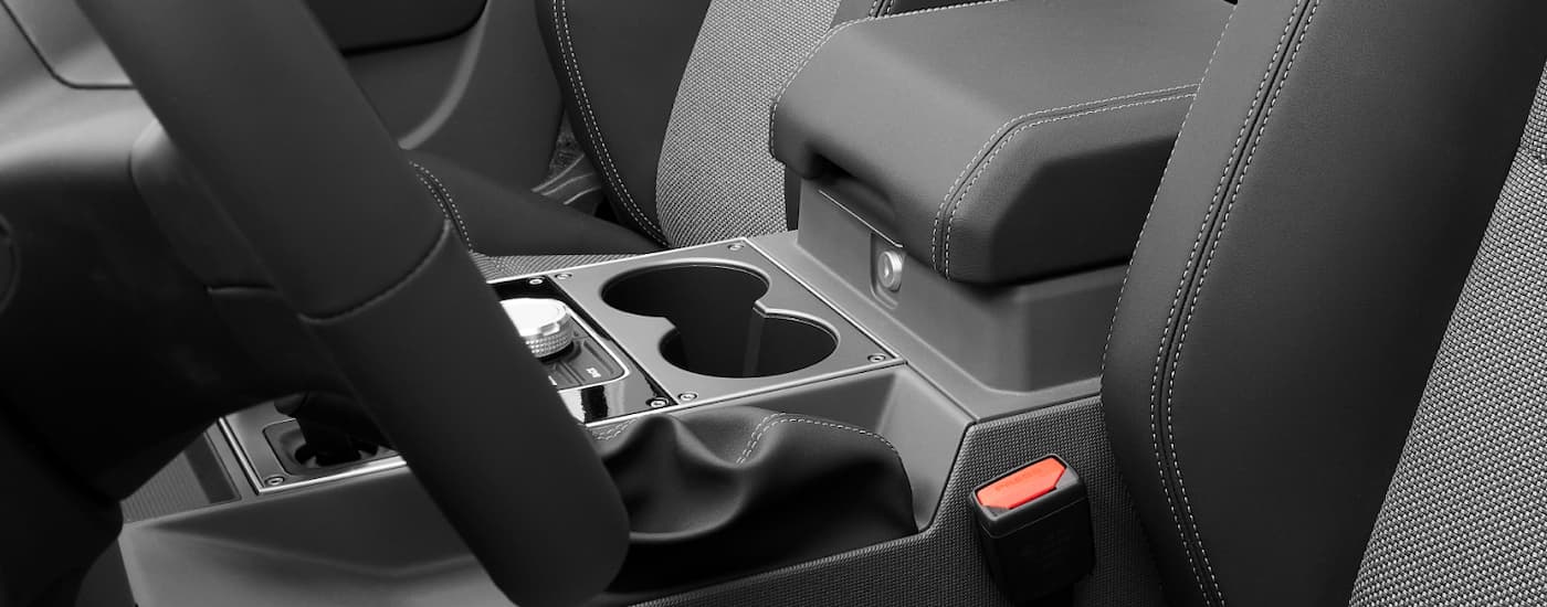 Center console in a 2025 INEOS Grenadier Quartermaster.