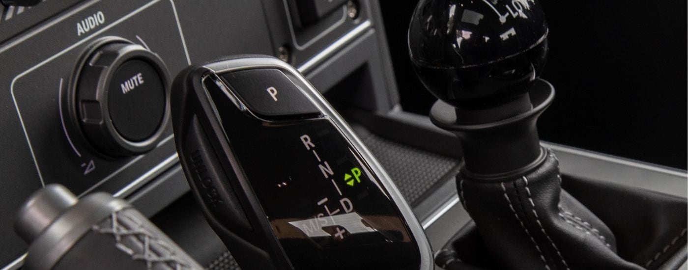 Center console shifters in a 2026 INEOS Grenadier