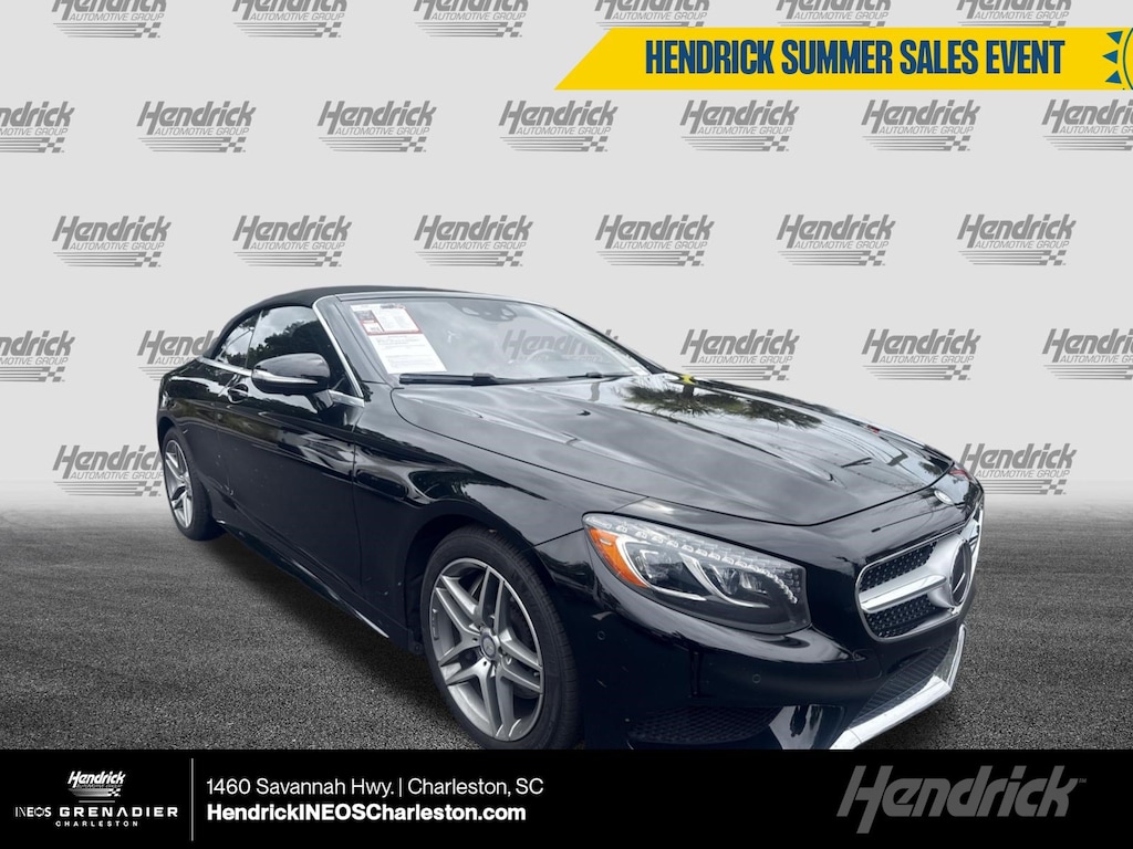 Used 2017 Mercedes-Benz S-Class S 550 Cabriolet Convertible