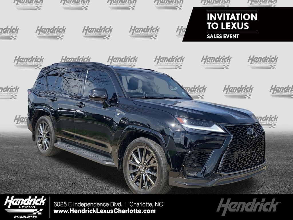 Certified 2024 Lexus LX 600 600 F SPORT SUV