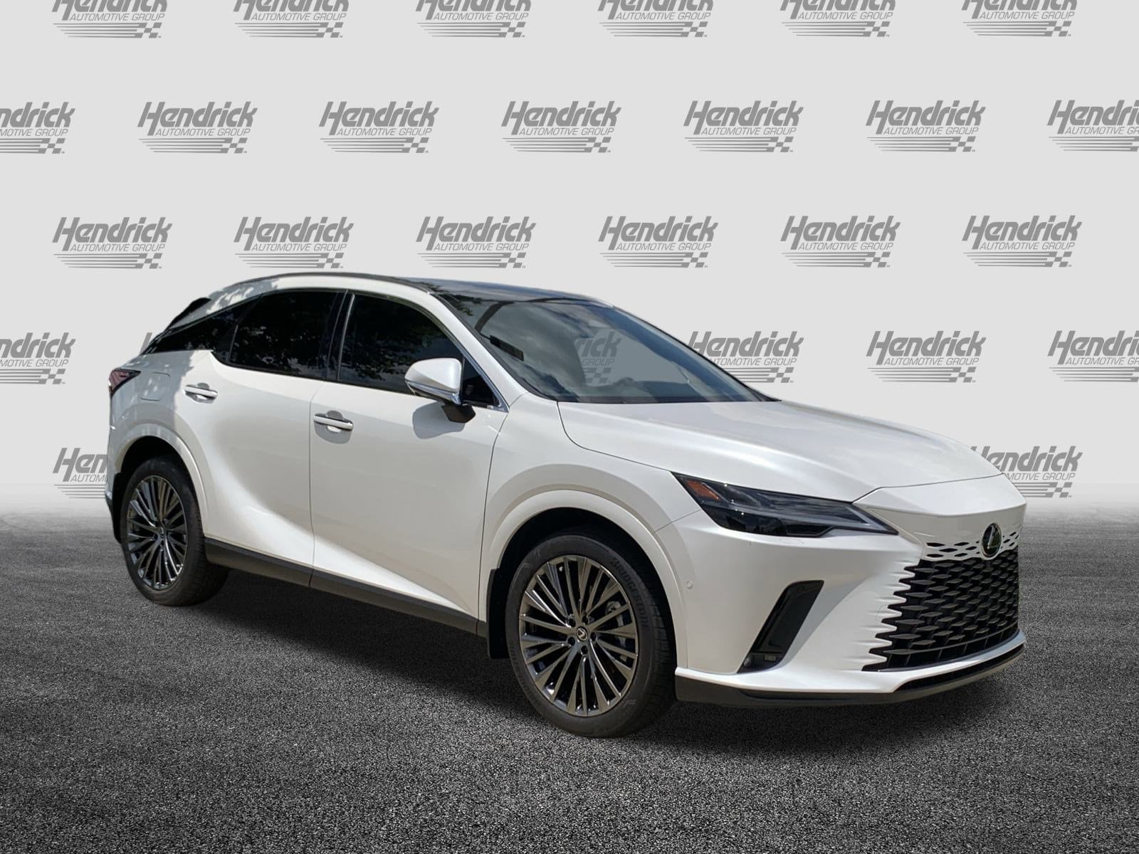 Certified 2025 Lexus RX PHEV 450h+ with VIN JTJCJMGA9S2028593 for sale in Charlotte, NC