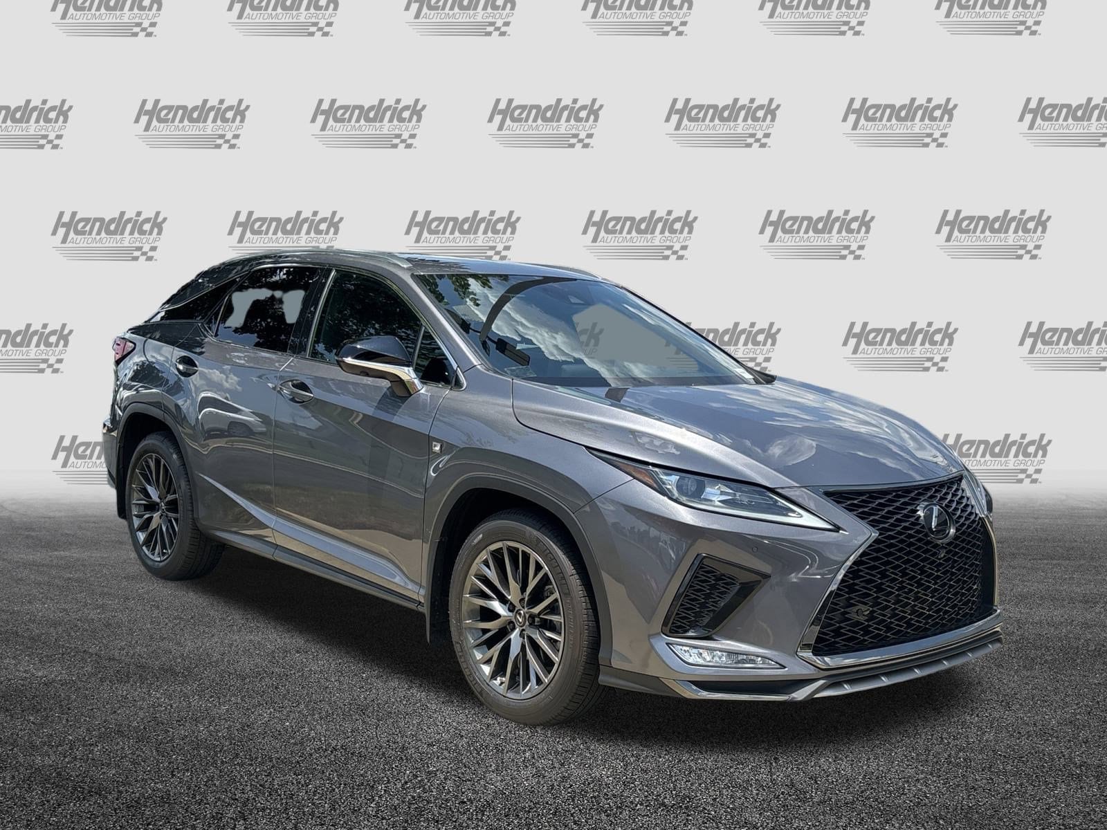 Certified 2022 Lexus RX 350 F SPORT with VIN 2T2YZMDA0NC348828 for sale in Charlotte, NC