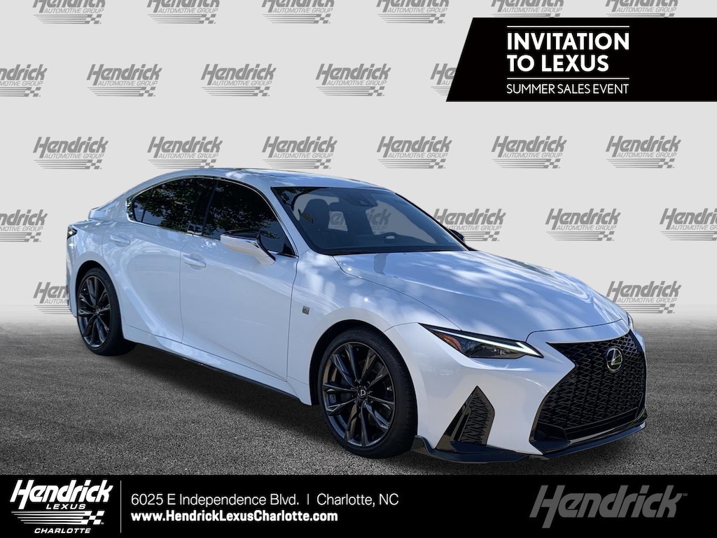Certified 2025 Lexus IS 350 350 F SPORT Design Sedan
