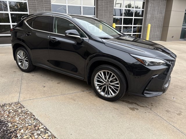 Certified 2025 Lexus NX 350 with VIN 2T2GGCEZ0SC066121 for sale in Kansas City