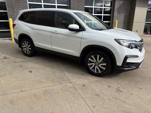 Used 2022 Honda Pilot EX-L with VIN 5FNYF6H59NB017277 for sale in Kansas City
