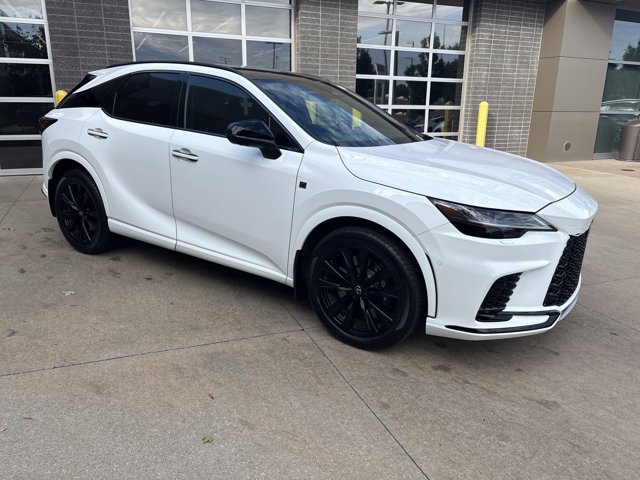 Certified 2023 Lexus RX Hybrid 500h with VIN 2T2BCMEAXPC007770 for sale in Kansas City