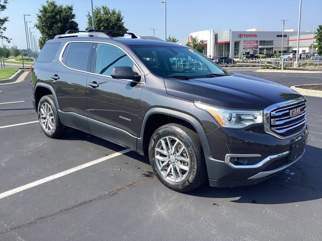 Used 2018 GMC Acadia SLE-2 with VIN 1GKKNSLS0JZ228035 for sale in Kansas City