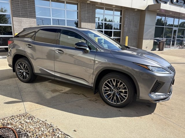 Used 2022 Lexus RX 350 F SPORT with VIN 2T2SZMDA1NC340453 for sale in Kansas City