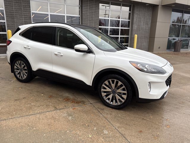 Used 2020 Ford Escape Titanium with VIN 1FMCU9J91LUB04198 for sale in Kansas City