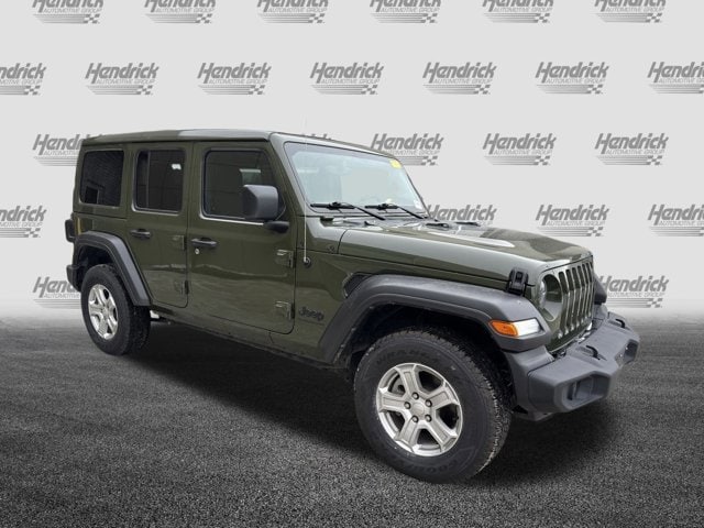 Used 2023 Jeep Wrangler 4-Door Sport S with VIN 1C4HJXDG0PW531299 for sale in Kansas City
