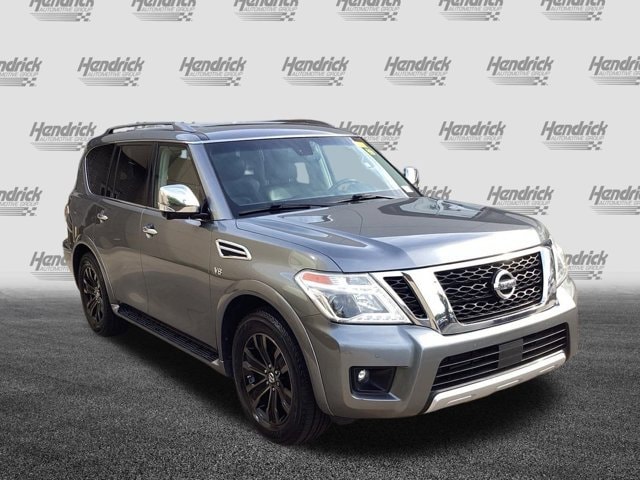 Used 2017 Nissan Armada Platinum with VIN JN8AY2NE5H9702372 for sale in Kansas City