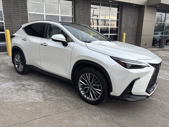 Certified 2025 Lexus NX 350 with VIN JTJHGCEZ1S2021905 for sale in Kansas City