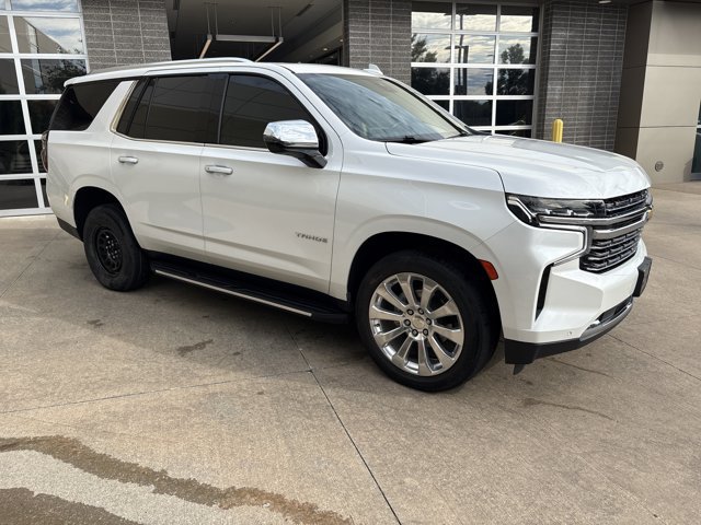 Used 2023 Chevrolet Tahoe Premier with VIN 1GNSKSKD6PR107632 for sale in Kansas City