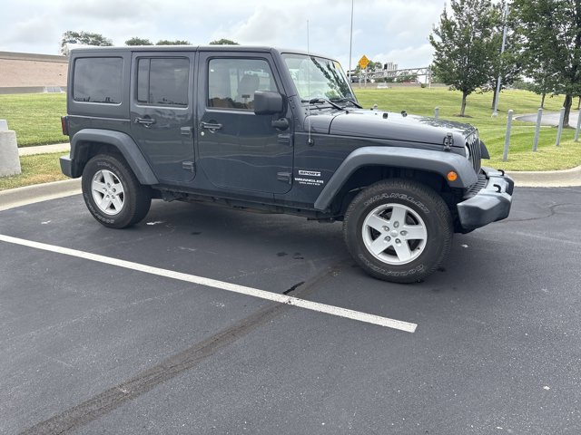 Used 2017 Jeep Wrangler Unlimited Sport S with VIN 1C4BJWDG2HL551976 for sale in Kansas City