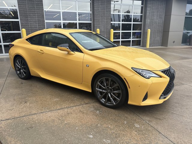 Used 2021 Lexus RC 350 F SPORT with VIN JTHGZ5DC6M5010707 for sale in Kansas City