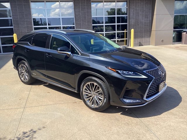 Used 2022 Lexus RX Hybrid 450h with VIN 2T2JGMDA1NC086390 for sale in Kansas City