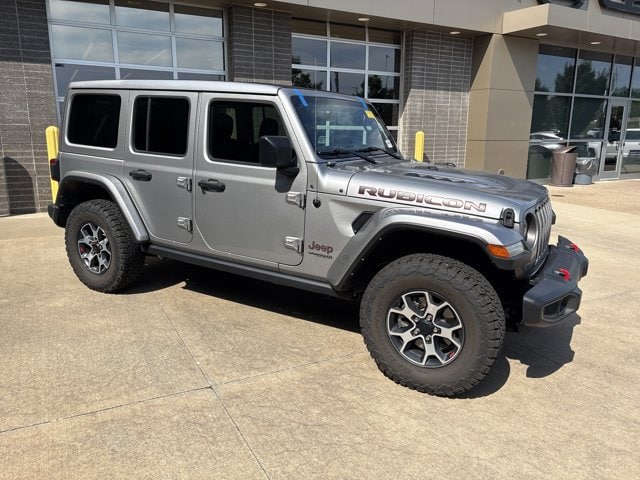 Used 2021 Jeep Wrangler Unlimited Rubicon with VIN 1C4HJXFG5MW722547 for sale in Kansas City