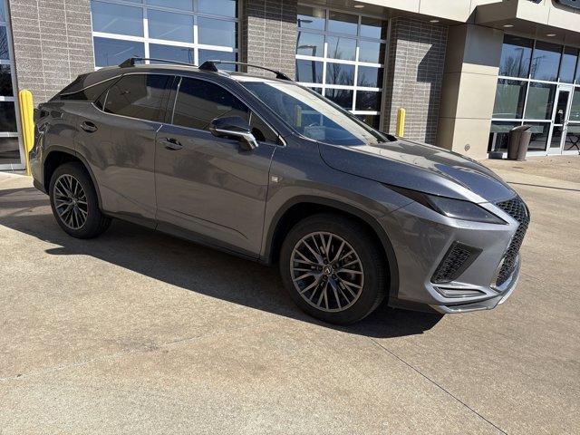 Used 2022 Lexus RX 350 F SPORT with VIN 2T2SZMDA0NC364498 for sale in Kansas City