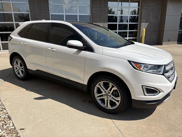 Used 2015 Ford Edge Titanium with VIN 2FMTK4K88FBB66822 for sale in Kansas City