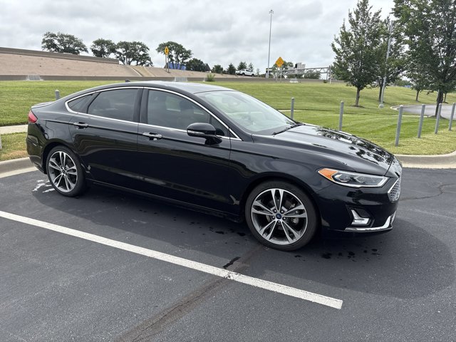 Used 2019 Ford Fusion Titanium with VIN 3FA6P0K96KR286527 for sale in Kansas City