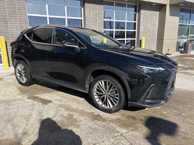 Certified 2022 Lexus NX Hybrid 350h with VIN 2T2HKCEZ3NC005398 for sale in Kansas City