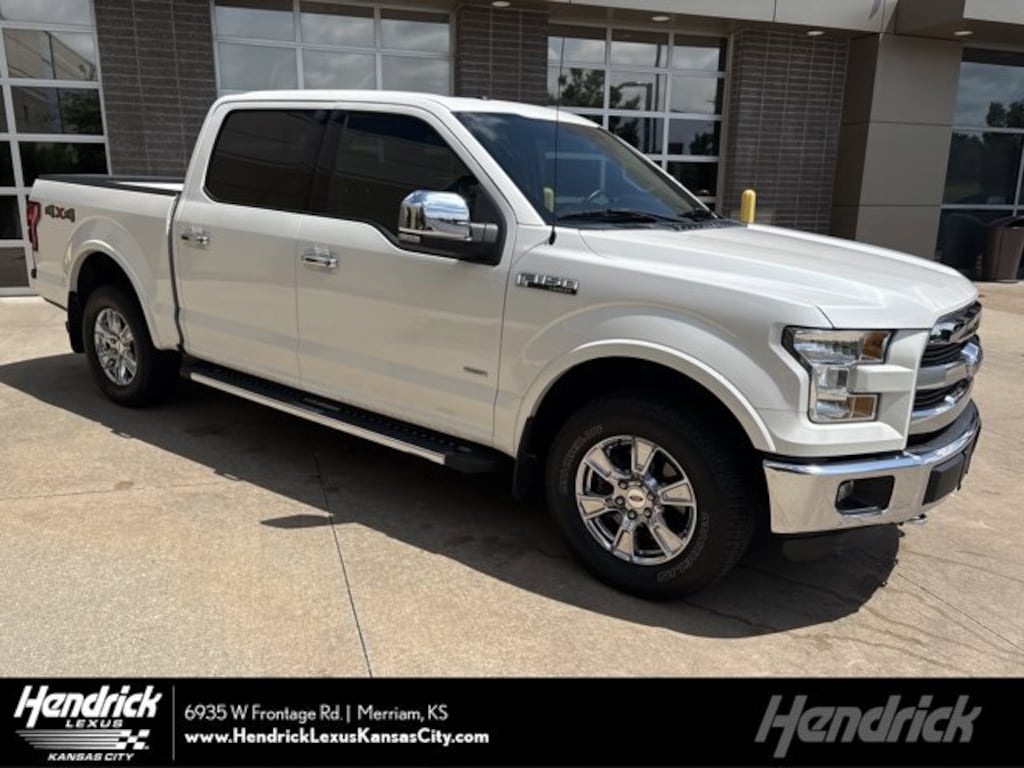 Used 2015 Ford F-150 Lariat Truck SuperCrew Cab