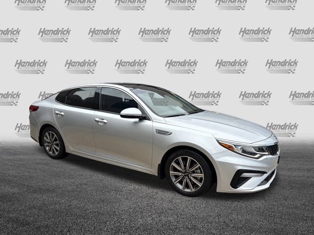 Used 2019 Kia Optima EX with VIN 5XXGU4L11KG345246 for sale in Kansas City