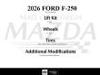 2026 Ford Super Duty F-250 SRW Platinum Crew Cab Pickup