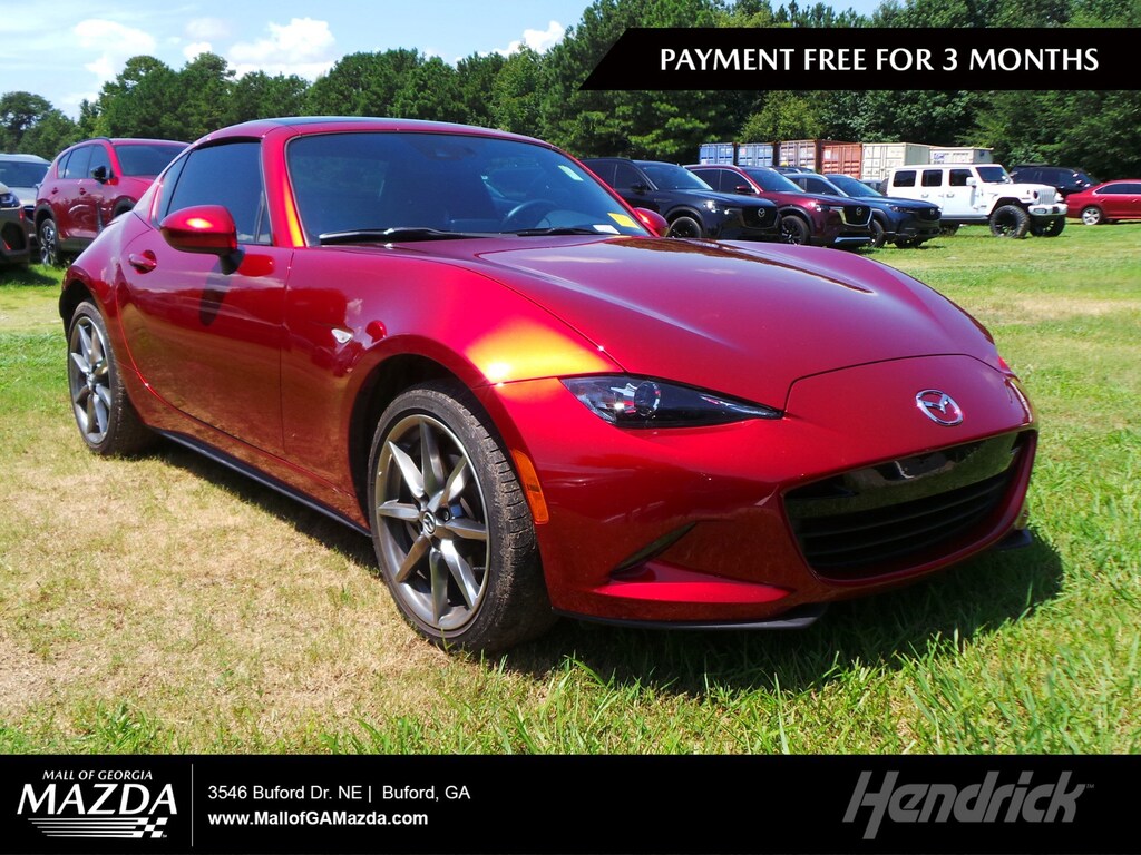 Certified 2023 Mazda MX-5 Miata RF Grand Touring Convertible
